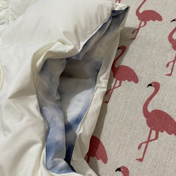 Unisex White Sleeveless Canada Goose Down Vest - Picture 8 of 13